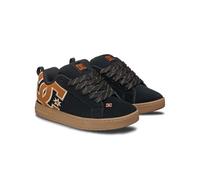 DC Court Graffik Chaussures de Skate pour Homme, Noir/Marron/Gomme, 44.5 EU