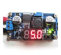 DC-DC Buck Converter Module d'alimentation Abaisseur Buck DC à DC Module De Convertisseur De Régulateur De Tension DC 2.5-40V à 1.25-37V avec Affichage du Voltmètre LM2596