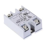 DC-DC Single Phase Solid State Relay SSR-25DD SSR Module 25A DD Input Voltage 3-32V to 5-60V Output Load SSR 25DD