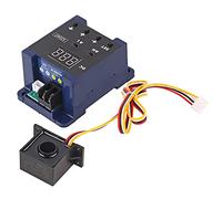 DC Digital Ammeter Current Sensor | Overlimit Alert & Overload Protection | Hall Sensor for Electrical Circuits/Automotive/Solar | SZD07 DC8-35V 0.3-50A Range