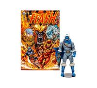 Dc Direct - Figurine Et Comic Book Page Punchers Captain Cold (The Flash Comic) 18 Cm