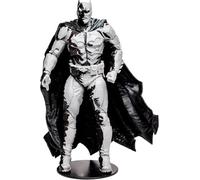 Dc Comics - Figurine Et Comic Book Black Adam Batman Line Art Variant (Gold Label) (Sdcc) 18 Cm