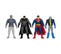 DC Direct Page Punchers - Pack 4 figurines Batman & Son of Batman & Superman & Joker 7 cm