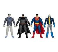 DC Direct Page Punchers - Pack 4 figurines Batman & Son of Batman & Superman & Joker 7 cm