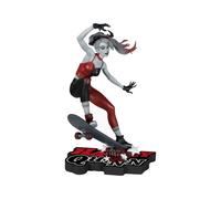 Dc Direct - Statuette 1/10 Harley Quinn: Red, White & Black Harley Quinn By Ivan Tao 20 Cm