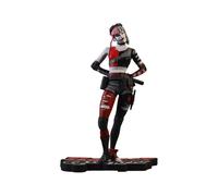 Dc Direct - Statuette Resin Harley Quinn: Red White & Black By Simone Di Meo 17 Cm