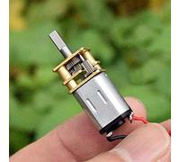 DC electronic starter Mini N20 Full Metal Gearbox Gear Reducteur Moteur électrique, 9.3mm D-Sharp DIY Robot Smart Car, DC 3V-6V 150rpm-330rpm, DIY Driver Parts Moteurs dédiés