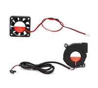 DC Fan Turbo Fan Set, 5V for Prusa i3 MK3/3S MK2/2.5 5V Electric Parts for 3D Printer Accessories