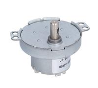 DC Gear Motor 12V 80RPM High Output | JS - 50T Low Noise Reduction Motor for Household Appliances/Popcorn Machines/Display Stands | Compact Electric Transmission Parts