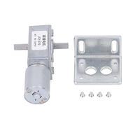 DC Gear Motor 25kg.cm 12 mm | Moteur de réduction hélicoïdale réversible à verrouillage pour les fours/machines à laver/appareils ménagers | Moteur en alliage de zinc 6V avec (10RPM)