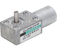 DC Gear Motor CW CCW Self Locking Speed Regulation Micro Turbine Worm Gear Reduction Motor 12V 300RPM