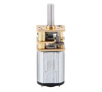 DC Gear Motor Speed Speed Boîte de vitesses métalliques à haute efficacité Longue durée pour les projets de robotique DIY 3V 6V 12V 50 2000 RPM