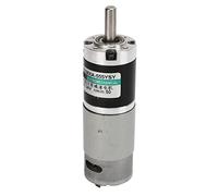 DC Geared Motor 24V 15W with High Torque 34 kg·cm, Low Noise Copper Winding Mini Electric Motor for Automation, Robotics and DIY Projects (50 tr/min)