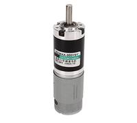 DC Geared Motor 24V 15W with High Torque 34 kg·cm, Low Noise Copper Winding Mini Electric Motor for Automation, Robotics and DIY Projects (10 tr/min)
