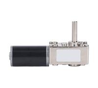 DC Gethed Motor 12V 18W | Le mécanisme de turbine de verrouillage automatique contient une charge 3x | Moteur de réduction de sortie élevée pour la robotique/automatisation / (0-5RPM Per Minute)