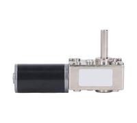 DC Gethed Motor 12V 18W | Le mécanisme de turbine de verrouillage automatique contient une charge 3x | Moteur de réduction de sortie élevée pour la robotique/automatisation / (0-100RPM Per Minute)