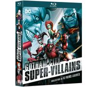 Dc Gotham Super-Villains - Coffret : Deathstroke : Knights And Dragons + Batman : Silence + Batman Et Harley Quinn + Batman : The Killing Joke + Suicide Squad : Le Prix De L'enfer + Batman : Assaut Sur Arkham - Pack - Blu-Ray