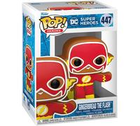 Dc Holiday Gingerbread The Flash Pop Heroes #447 Vinyl Figurine Funko