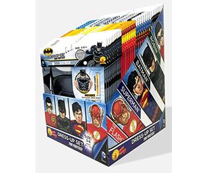 DC - Justice League Action Rubies Super Heroes Display Wb Party Time Lot de 36 pièces, taille unique (33687), couleur/modèle assorti