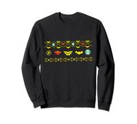 DC Justice League Christmas Pattern Tube Sweatshirt