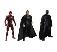 Mezco Toyz Figurines 1/12 Zack Snyder's Justice League Coffret Deluxe boîte en acier 15–17 cm