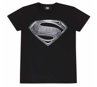 DC Justice League Mo - Superman Black - tshirt - Unisex - t-sh - Small - G777z