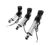 DC Linear Actuator 12V 24V DC Linear electronic starter Heavy Duty 6000N For Controller Home Use Sofa Recliner Lift Stroke 100mm 150mm 200mm IINKUEYK(200mm 6000N,12V)