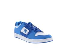 DC Manteca 4 baskets pour hommes en cuir bleu