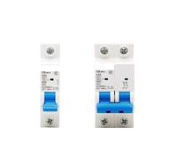 DC MCB Vehicle Bicycle Solar Power CB 63A DC 110V 220V AC 230V 400V Miniature DIN Rail Circuit Breaker AUOQKQUT(2P DC 12-220V,16A)