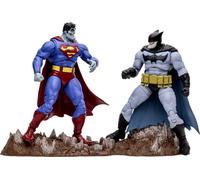 Dc Multiverse - Pack De 2 Figurines Bizarro & Batzarro 18 Cm