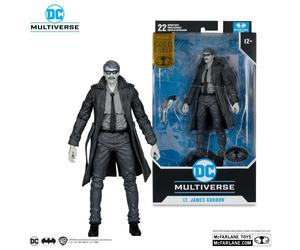 Dc Multiverse Batmam Year 1 Part 4 Lt. James Gordon Platinum Or Label Figurine
