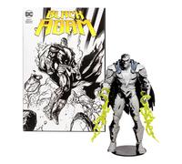 DC MULTIVERSE Figurine D'Action 7 Pouces | Black Adam (Étiquette Or BW)