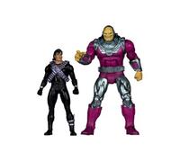 DC Multiverse - Pack de 2 figurines Megafig Mongul vs Superman (Return of Superman) 25 cm