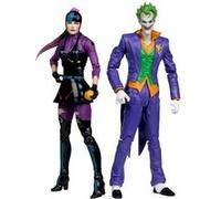 DC Multiverse - Pack de 2 Figurines The Joker & Punchline 18 cm G