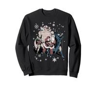 DC Originals Christmas Batman And Robin Santa Claus Sweatshirt