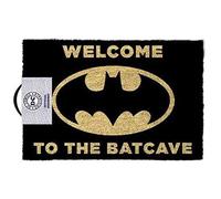 DC Originals Doormat Welcome To The Batcave Noir