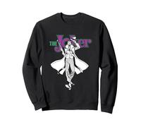 DC Originals Joker Pose Sweatshirt, Unisexe pour Adultes, Noir, S