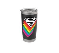 DC Originals Superman Logo Pride Gobelet isotherme en acier inoxydable double paroi
