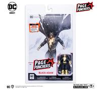 Dc Page Punch Black Adam + Comic 3inch Figurine Mcfarlane Toys