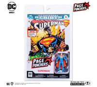 Dc Page Punchers Superman + Comic 3inch Figurine Mcfarlane Toys