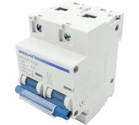 DC Photovoltaic Circuit Breaker HSB6C-DC 2 Pole DC500V 125A Solar Cell Grid Connected System Photovoltaic Circuit Breaker 35mm DIN Rail Installation