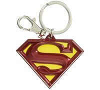DC Porte-clés en étain avec logo Superman coloré.