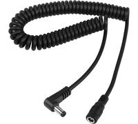 DC Power Cord 5.5mm x 2.1mm,DC 5.5mm x 2.1mm Male to Female Straight Adapter Cable,Stretched up to 1.5M