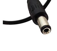 DC Power Pigtail Mâle Câble Rallonge Cordon Plomb pour Parking Caméra Inverse Moniteur Caméra Système Vidéo (1 Pcs, Noir) Solide et PratiqueDurabilité et professionnalisme