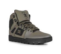 DC Pure High Top WR Bottes D'Hiver À Lacets - Olive/Noir