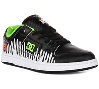 Dc Shoes 43I Manteca 4 Ken Bloc Perf Choix Baskets Hommes en Noir Blanc 7 - 11