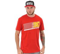 DC Shoes Baseline AS M Tees RQR0 T-Shirt Homme, Rouge (Formula One), Medium (Taille Fabricant: M)