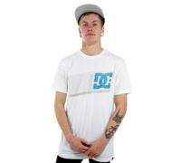 DC Shoes Baseline AS M Tees WBB0 T-Shirt Homme, Blanc (White), Small (Taille Fabricant: S)