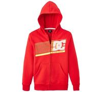 DC Shoes Baseline ZH by B OTLR RQR0 Sweat-Shirt à Capuche Garçon, Rouge (Formula One), FR: 9 Ans (Taille Fabricant: S)