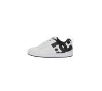 DC Shoes Baskets basses 'COURT GRAFFIK' noir / blanc, Taille 37
